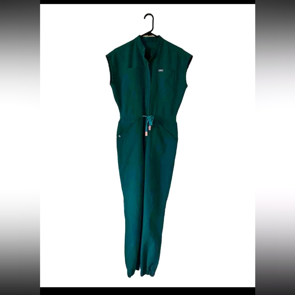 Figs Rafaela Jumpsuit Hunter Green XS